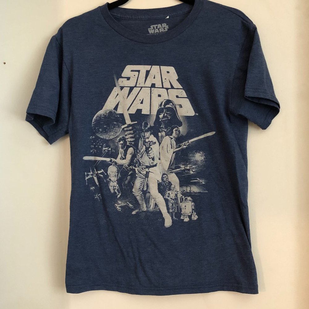 Star Wars Blue Tee Shirt | S